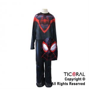 DISF MILES MORALES (SPIDERMAN NEGRO) TALLE 1 X 1